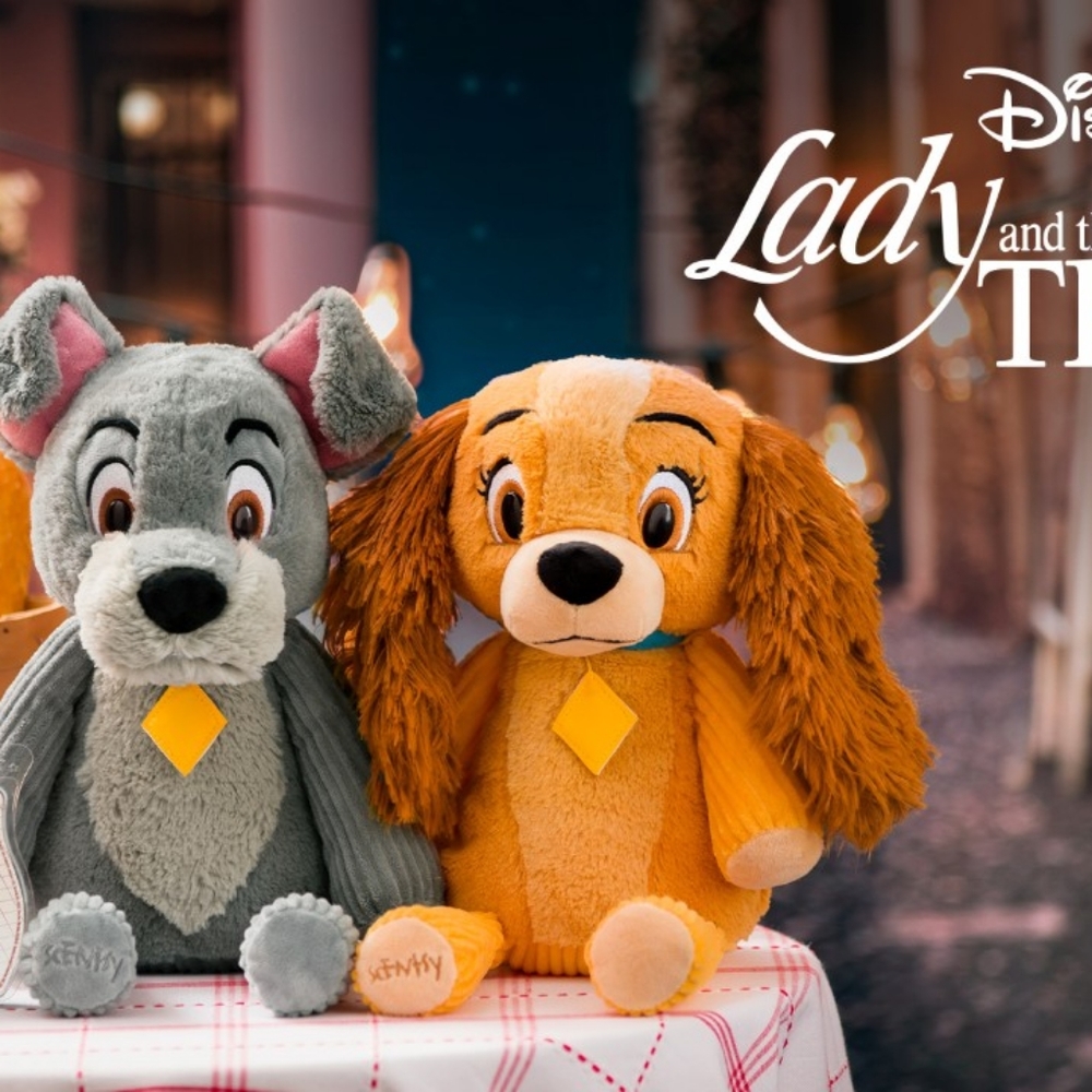 LADY & THE TRAMP SCENTSY BUDDIES NIB
